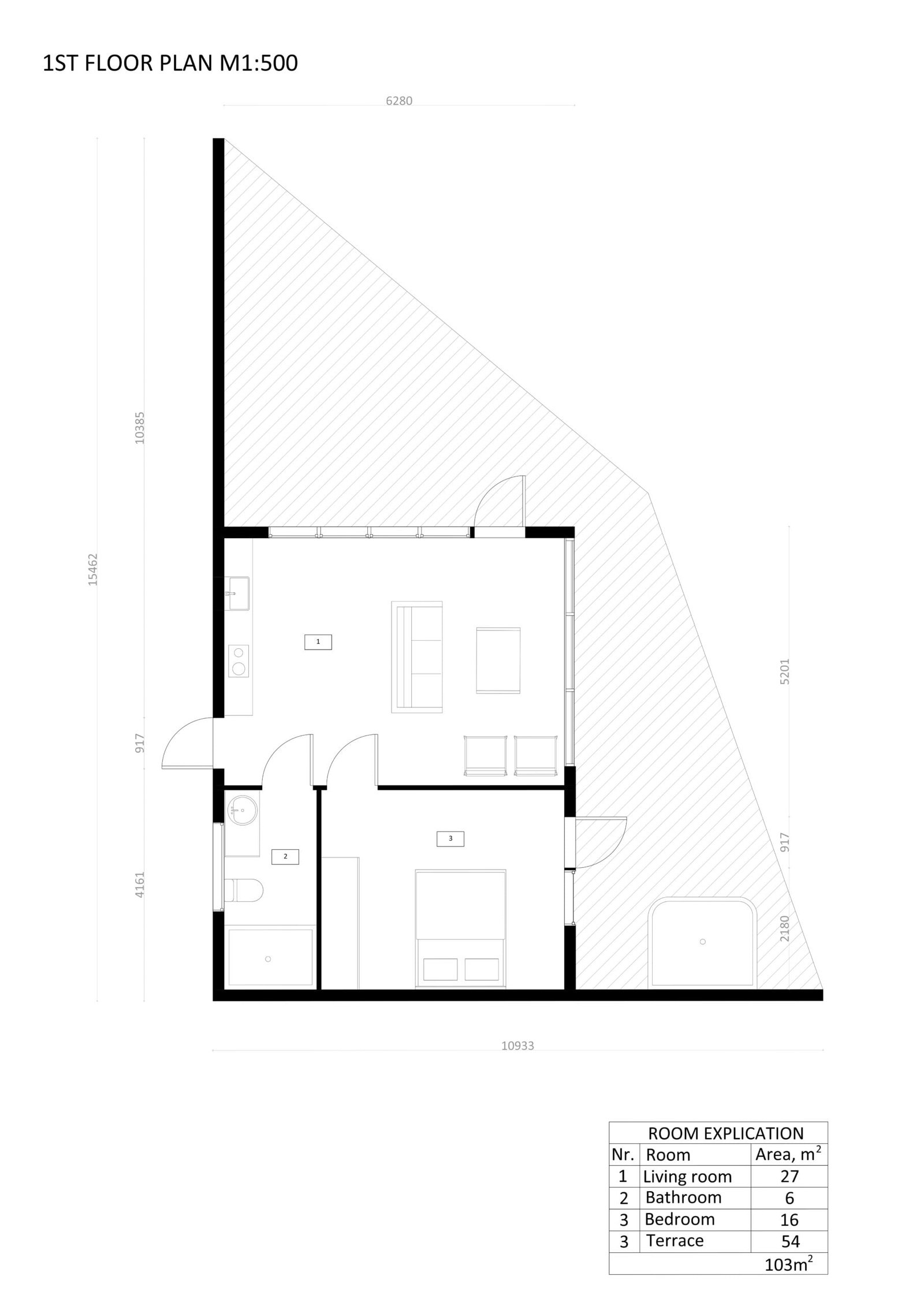 Casa Prefabricada Moderna Madrid, 103 m² by Casitas Prefabricadas — image 6