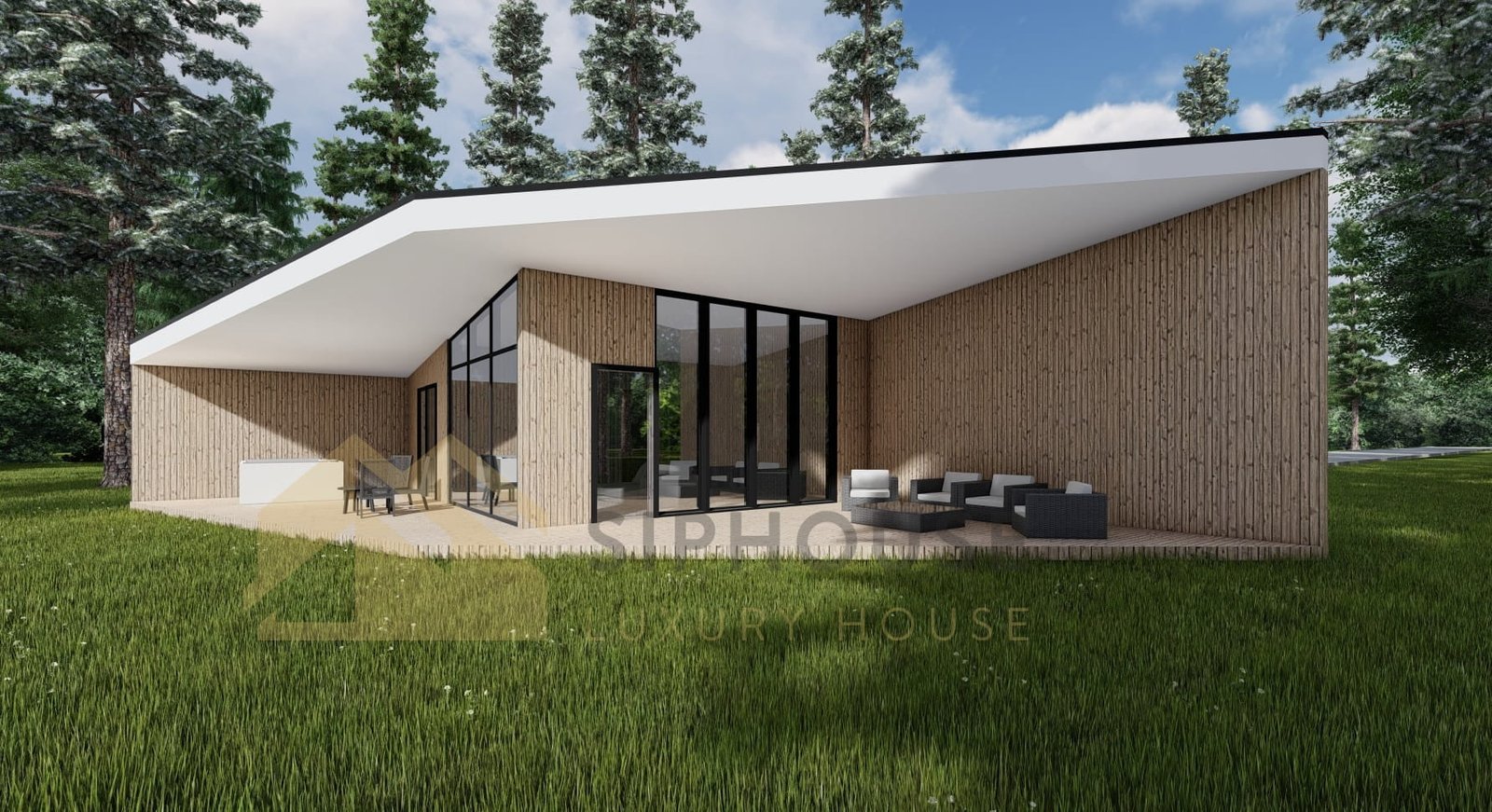 Casa Prefabricada Moderna Roma, 103 m² by Casitas Prefabricadas — image 1