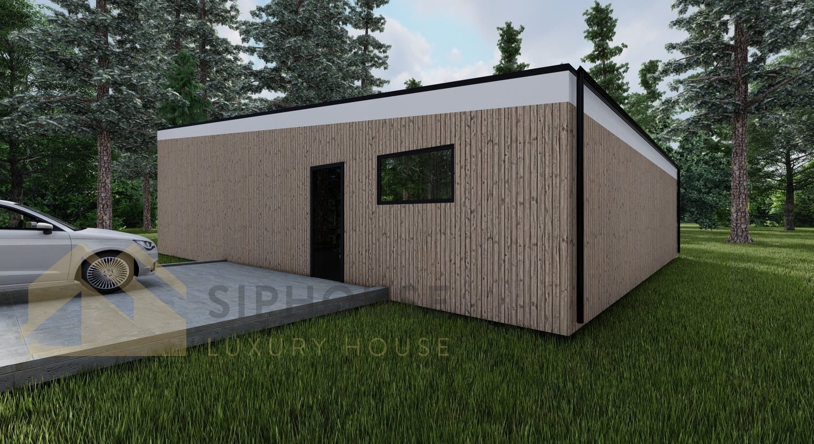 Casa Prefabricada Moderna Roma, 103 m² by Casitas Prefabricadas — image 3