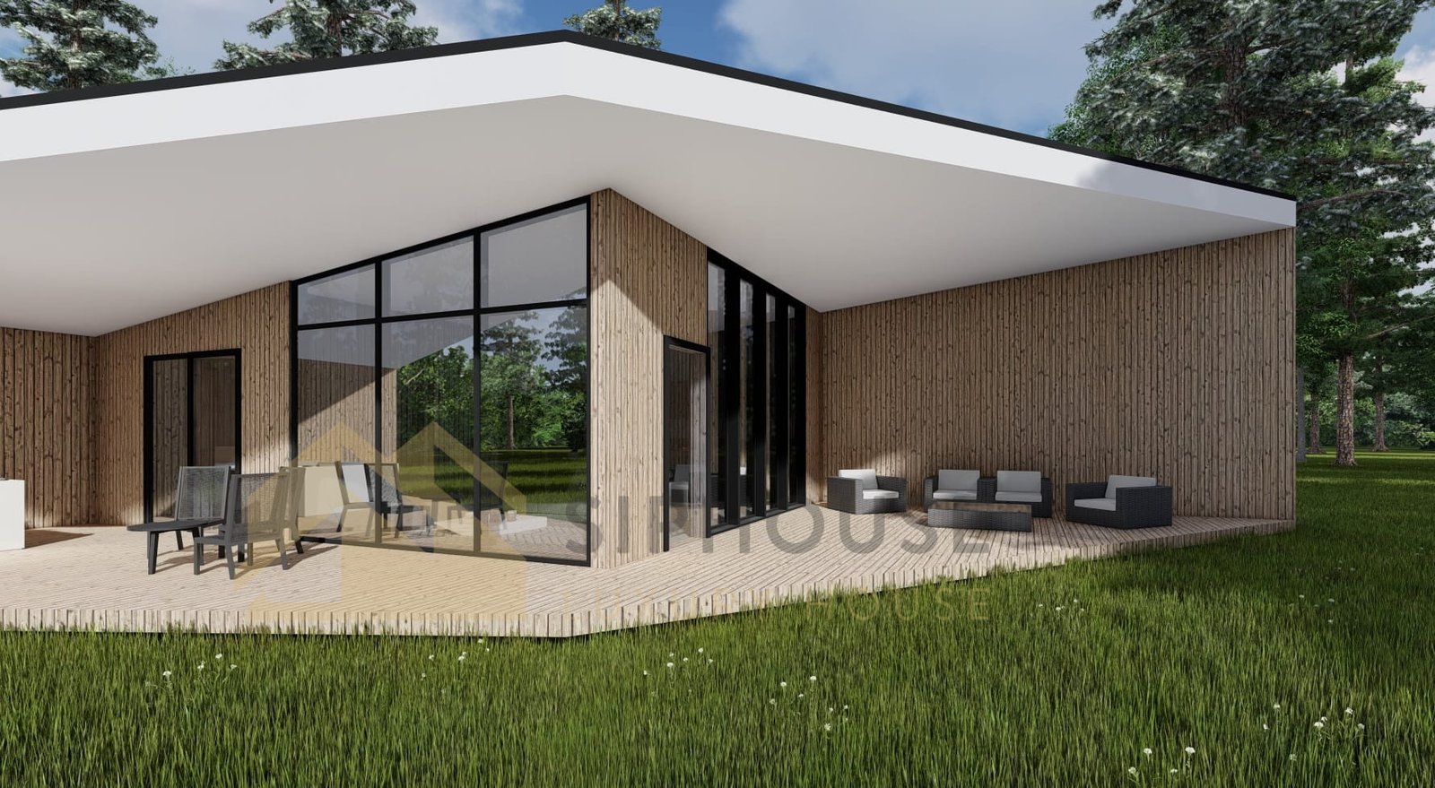 Casa Prefabricada Moderna Roma, 103 m² by Casitas Prefabricadas — image 4