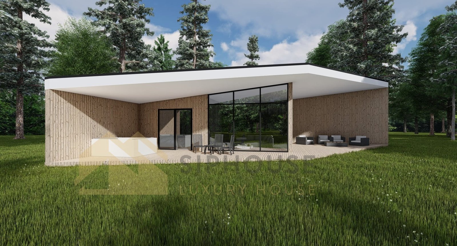 Casa Prefabricada Moderna Roma, 103 m² by Casitas Prefabricadas — image 5
