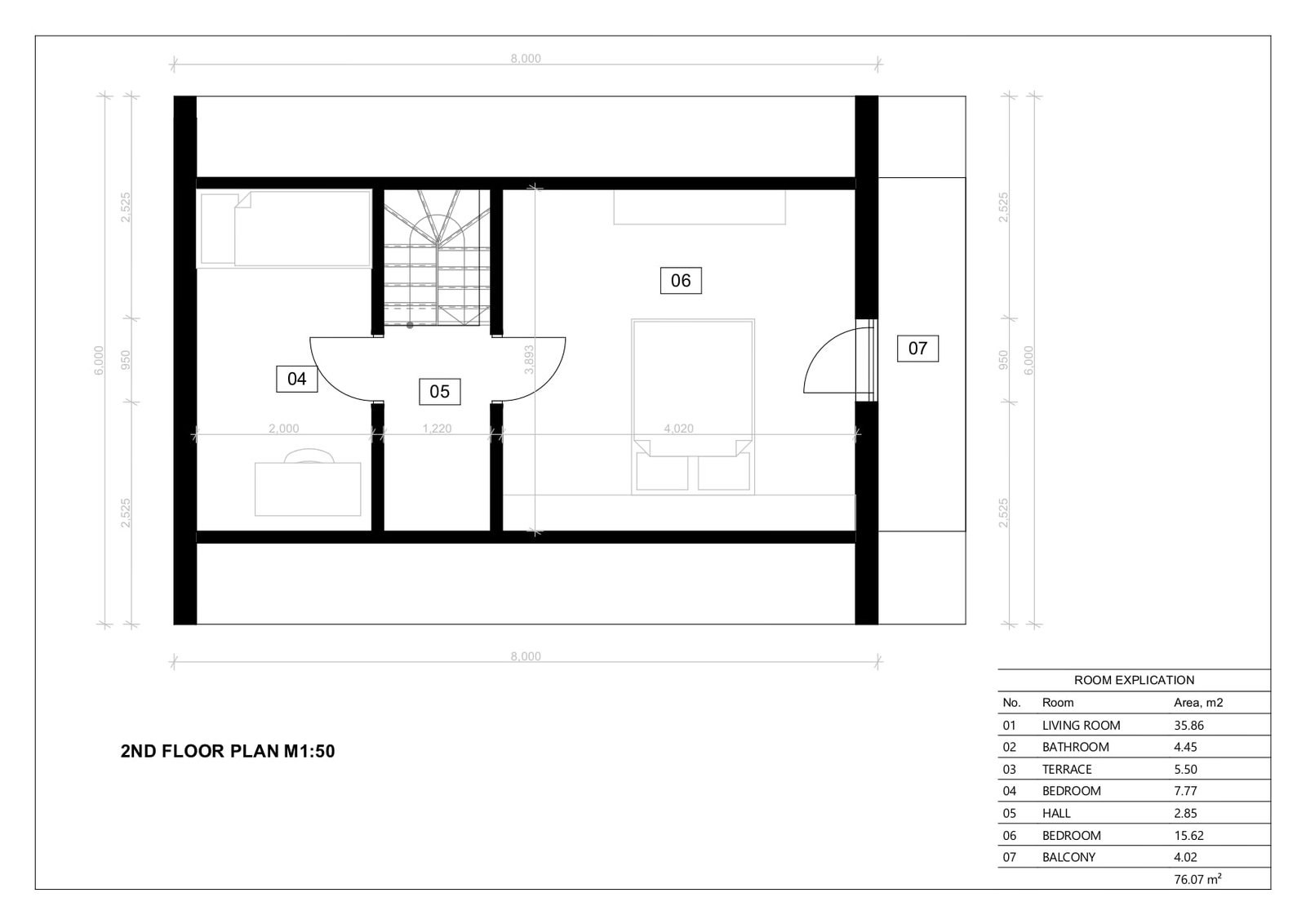 Casa Prefabricada Moderna Tunis, 76 m² by Casitas Prefabricadas — image 5