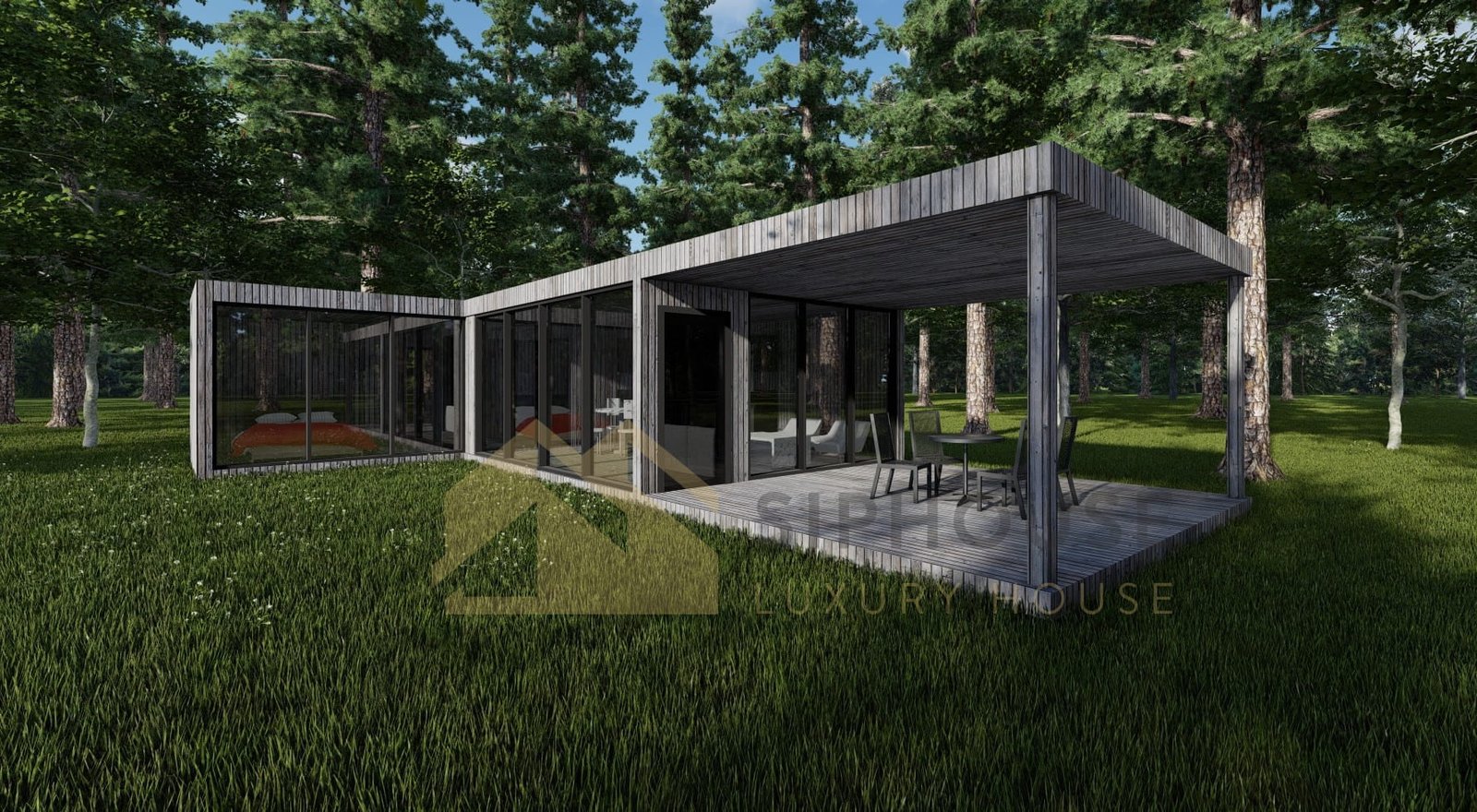 Casa Prefabricada Moderna Turku, 77 m² by Casitas Prefabricadas — image 1