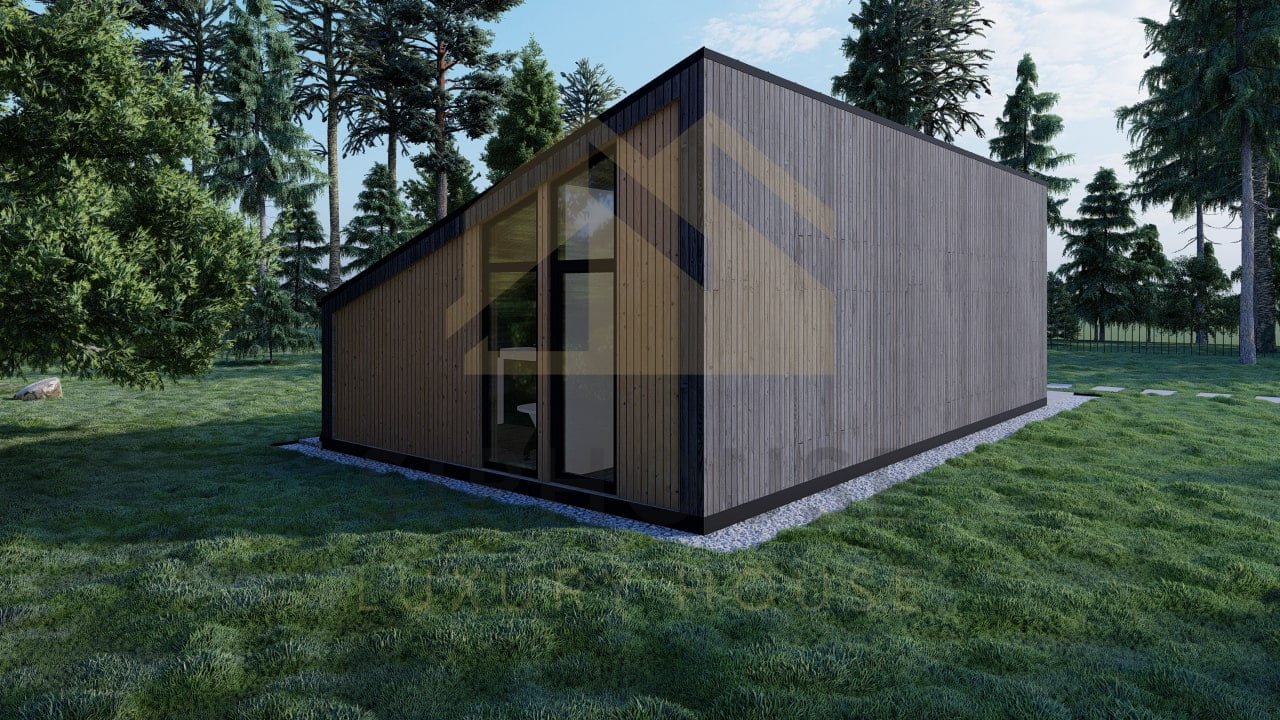 Casa Prefabricada Moderna Valleta, 54 m² by Casitas Prefabricadas — image 4