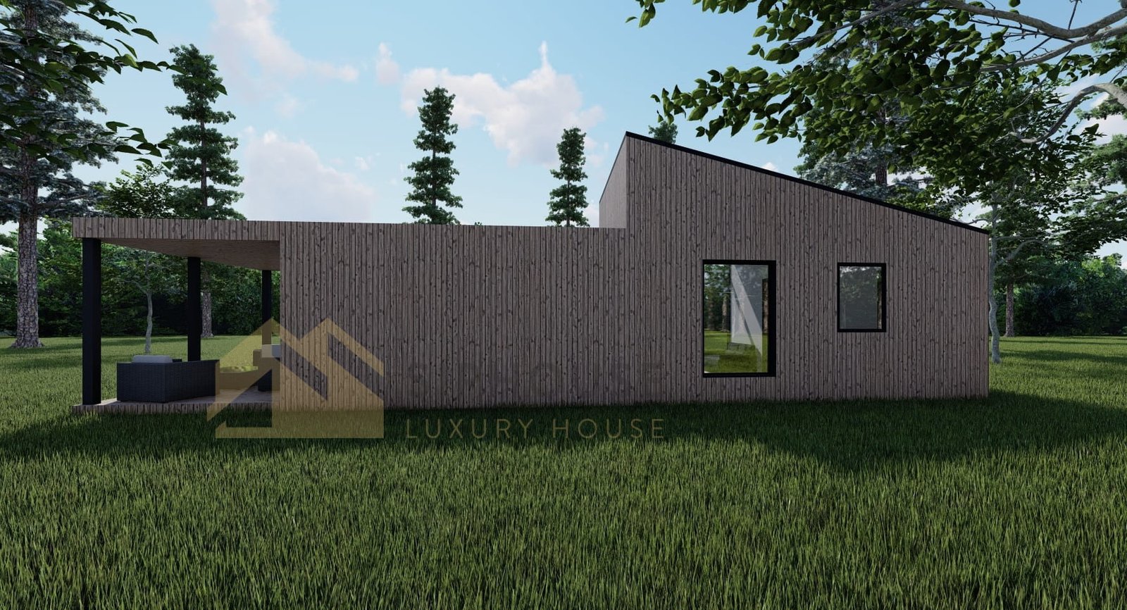 Casa Prefabricada Moderna Vilnius, 69 m² by Casitas Prefabricadas — image 3
