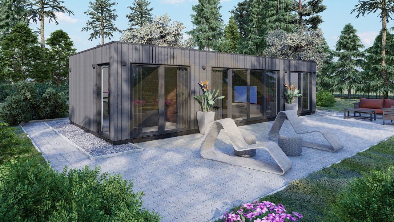 Casita Prefabricada SIP Kiel, 47 m² by Casitas Prefabricadas — image 1