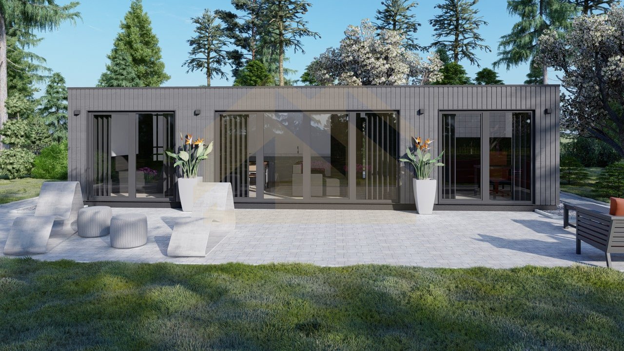Casita Prefabricada SIP Kiel, 47 m² by Casitas Prefabricadas — image 2