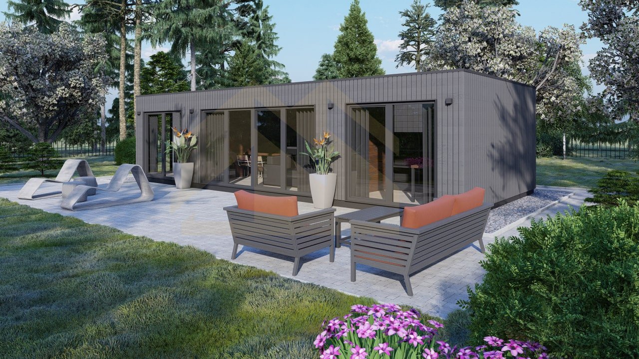 Casita Prefabricada SIP Kiel, 47 m² by Casitas Prefabricadas — image 3