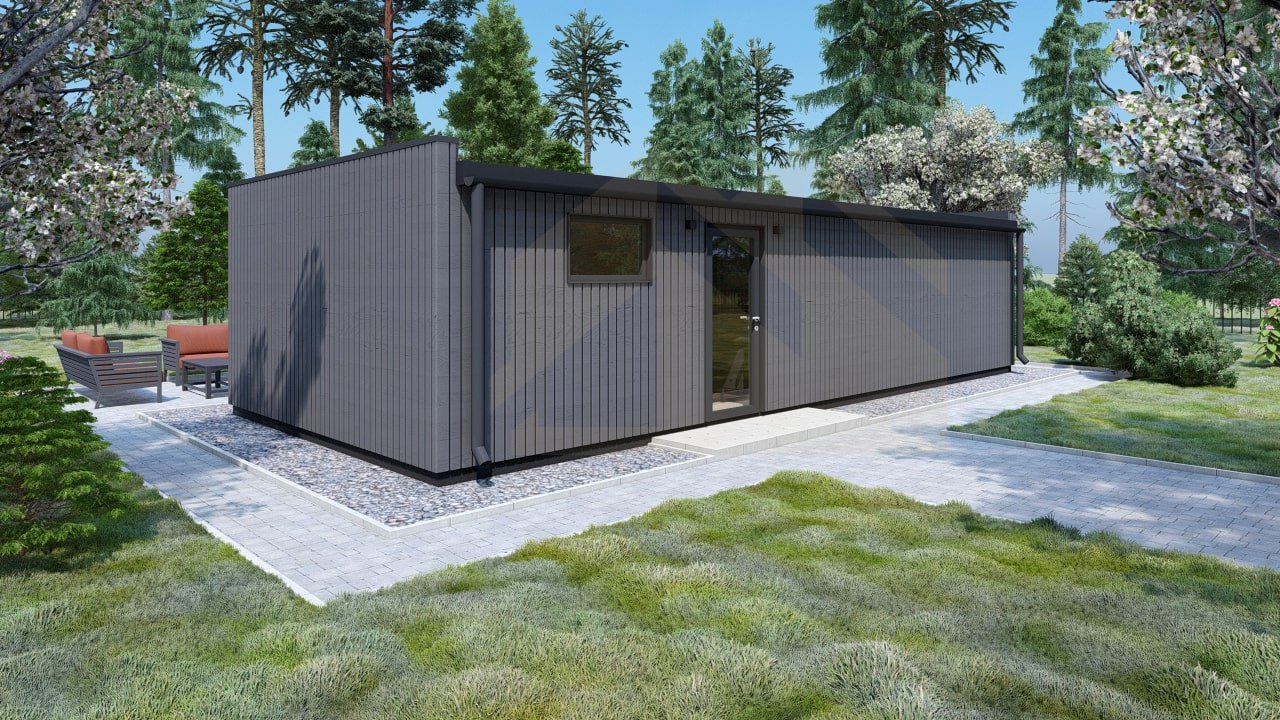Casita Prefabricada SIP Kiel, 47 m² by Casitas Prefabricadas — image 4
