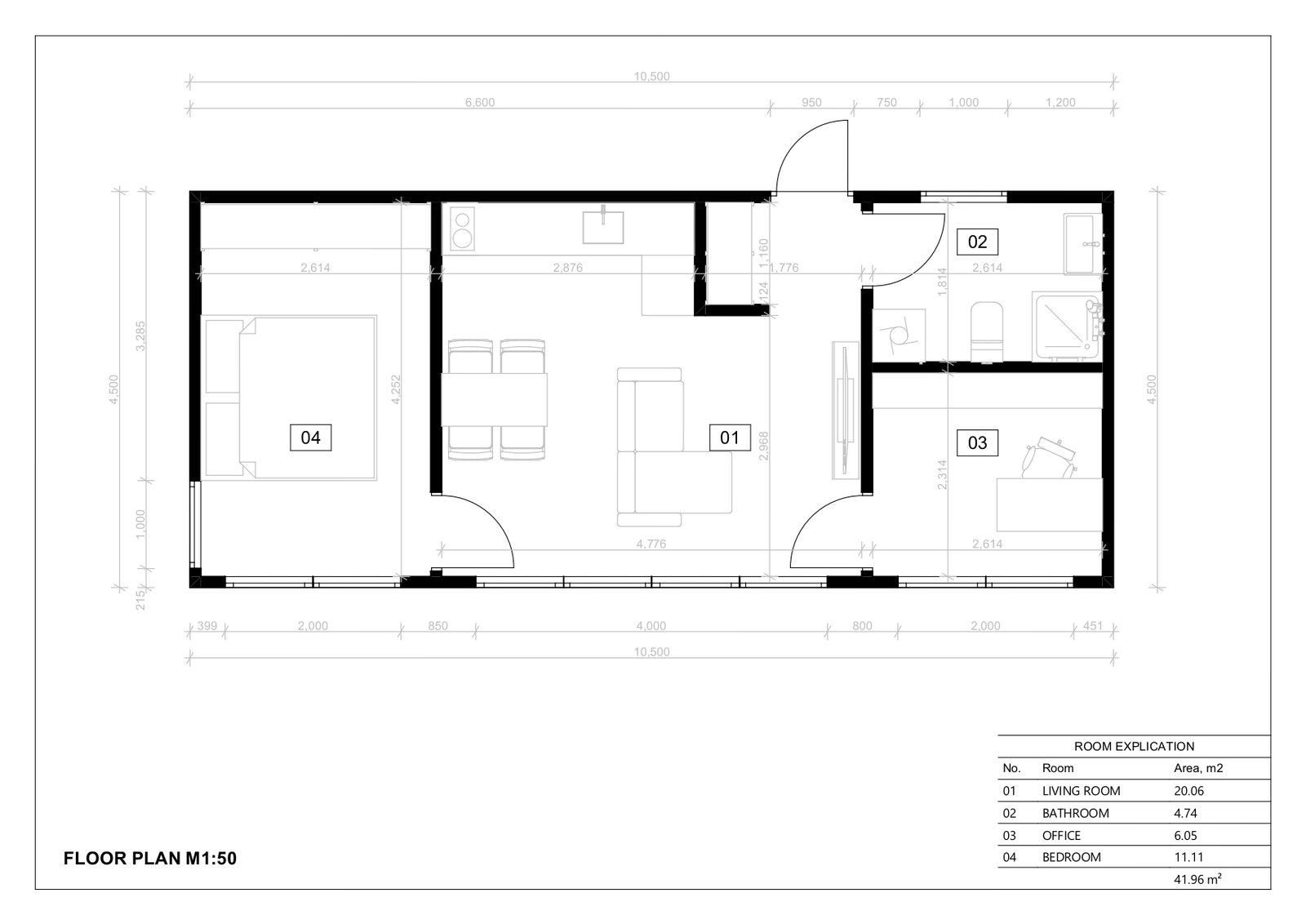 Casita Prefabricada SIP Kiel, 47 m² by Casitas Prefabricadas — image 6