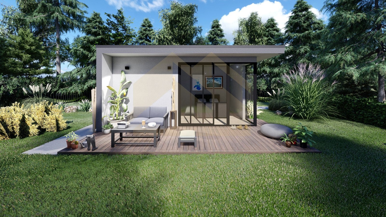 Casita Prefabricada SIP MgO Broxburn, 27 m² by Casitas Prefabricadas — image 2