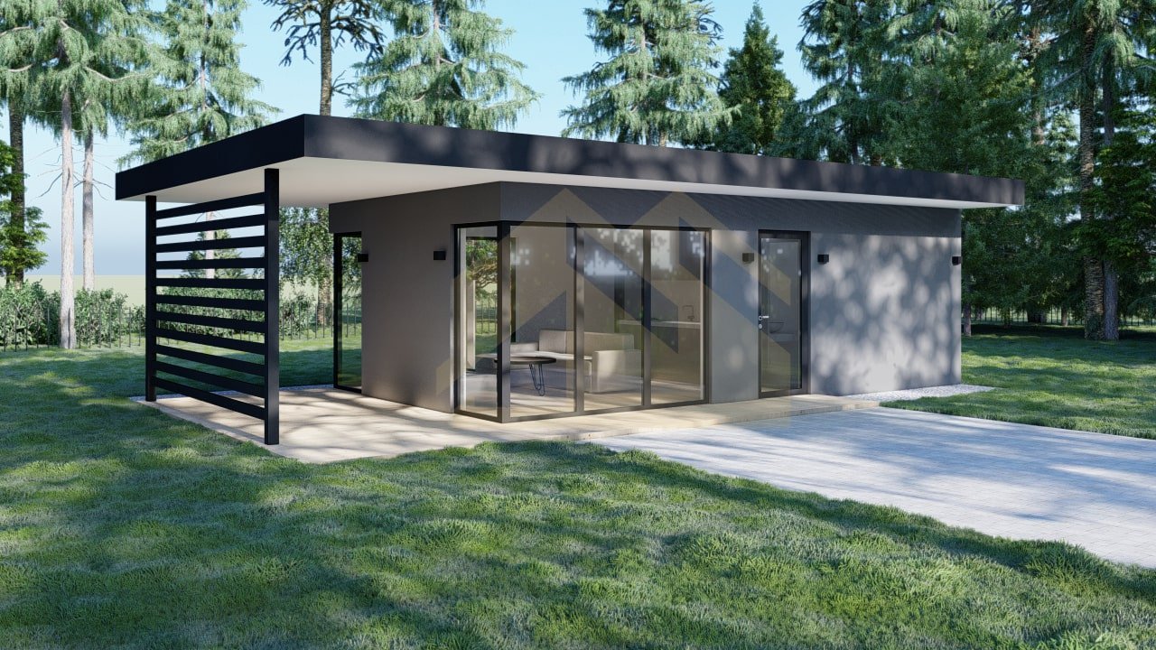 Casita Prefabricada SIP MgO Powburn by Casitas Prefabricadas — image 1