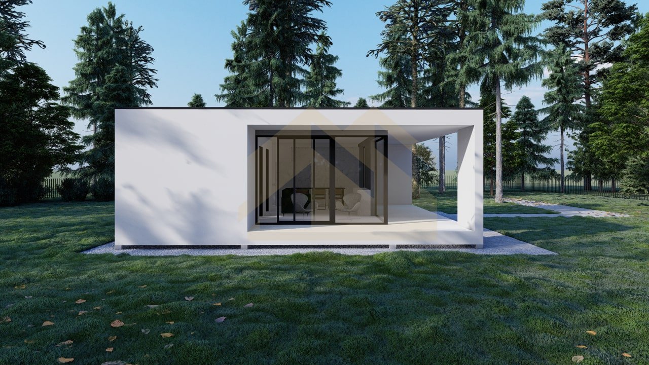 Casita Prefabricada SIP MgO Wooler, 56 m² by Casitas Prefabricadas — image 3