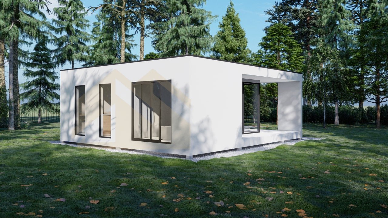 Casita Prefabricada SIP MgO Wooler, 56 m² by Casitas Prefabricadas — image 4