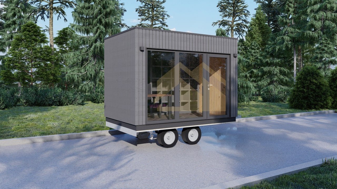 Mobil Home Aislada Foggia, 6 m² by Casitas Prefabricadas — image 1