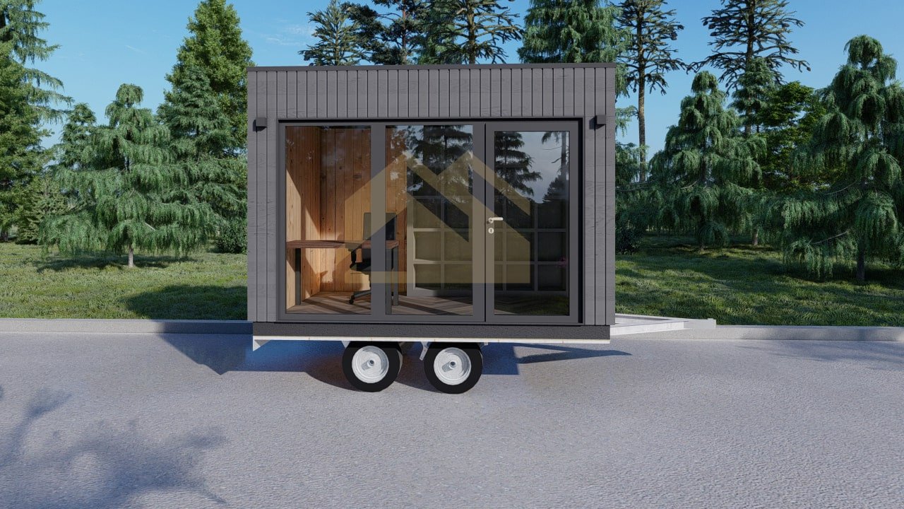 Mobil Home Aislada Foggia, 6 m² by Casitas Prefabricadas — image 2