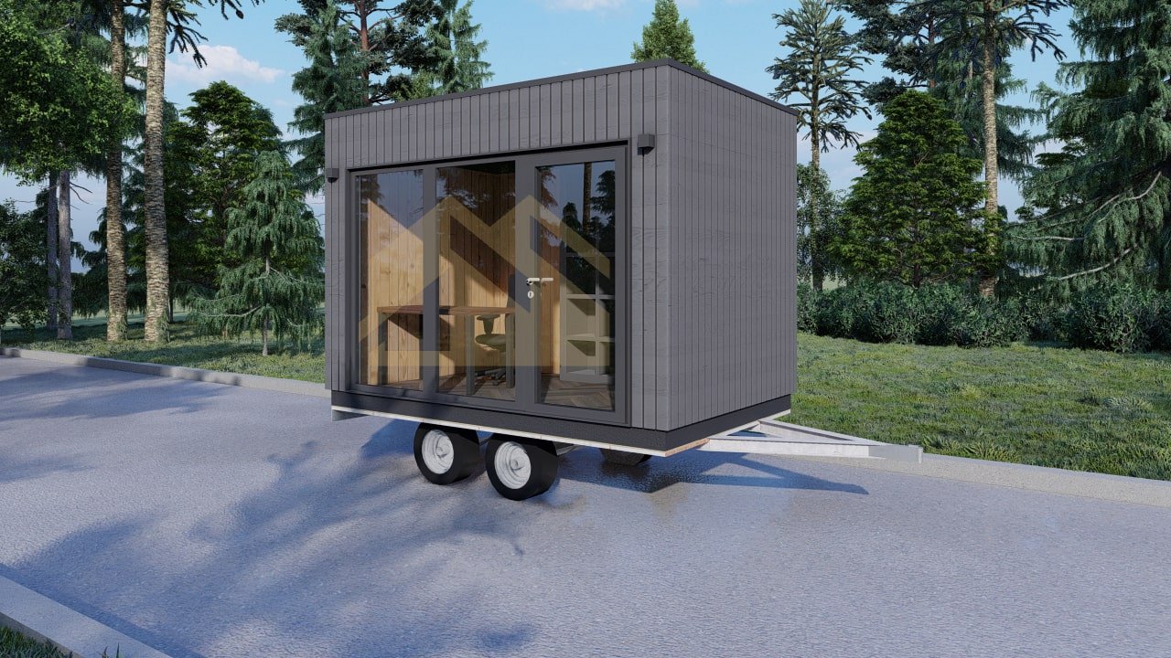 Mobil Home Aislada Foggia, 6 m² by Casitas Prefabricadas — image 3