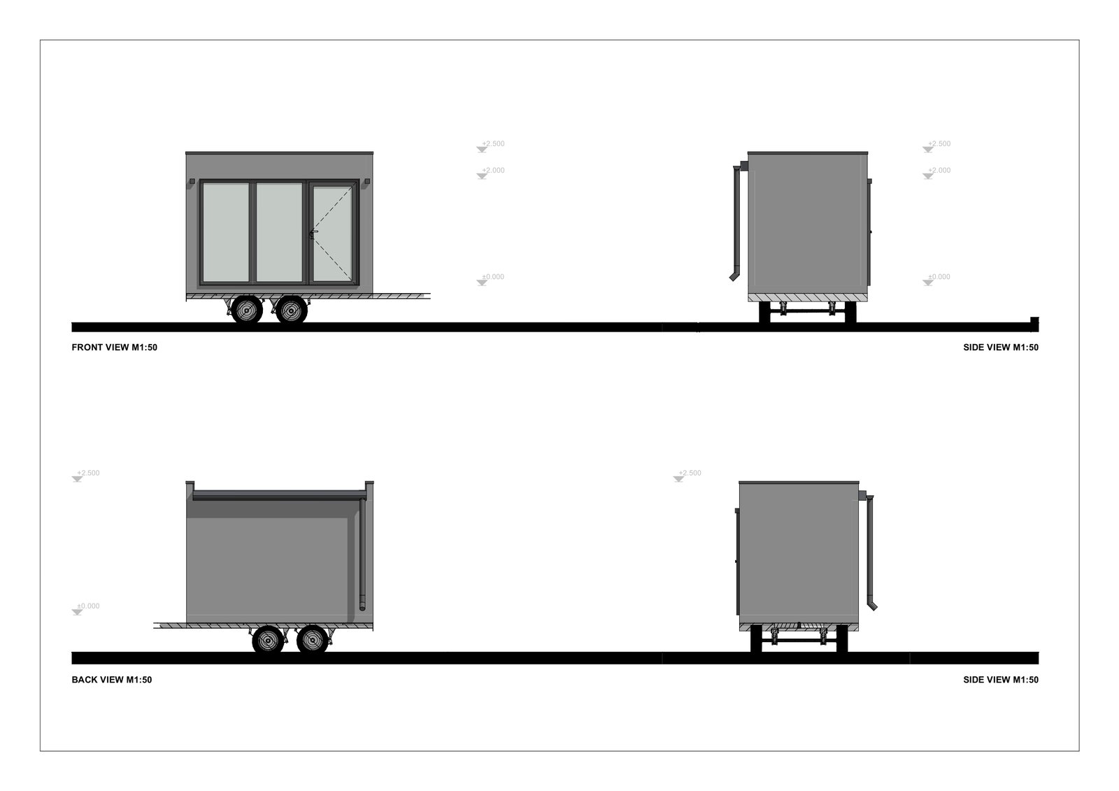Mobil Home Aislada Foggia, 6 m² by Casitas Prefabricadas — image 5