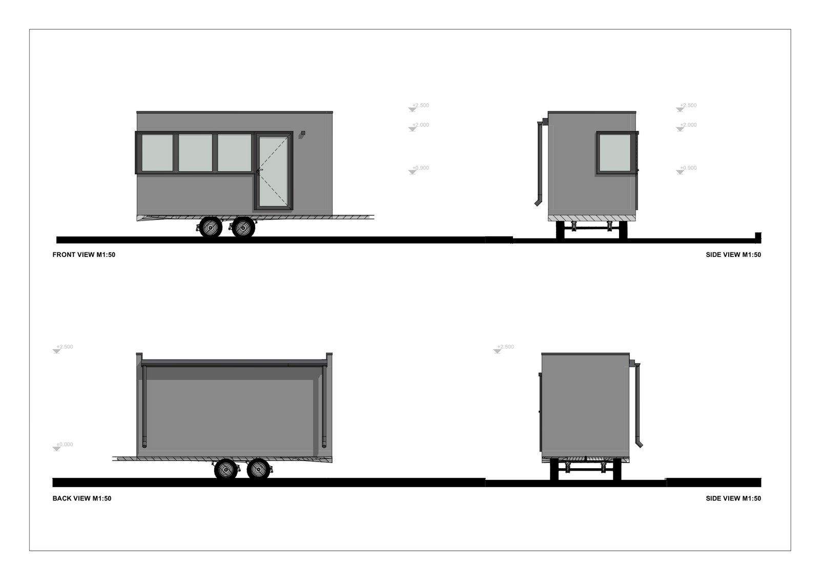 Mobil Home Aislada Lecce, 9 m² by Casitas Prefabricadas — image 5