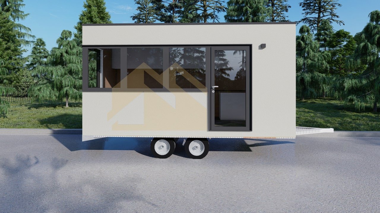 Mobil Home Aislada Matera, 9 m² by Casitas Prefabricadas — image 2