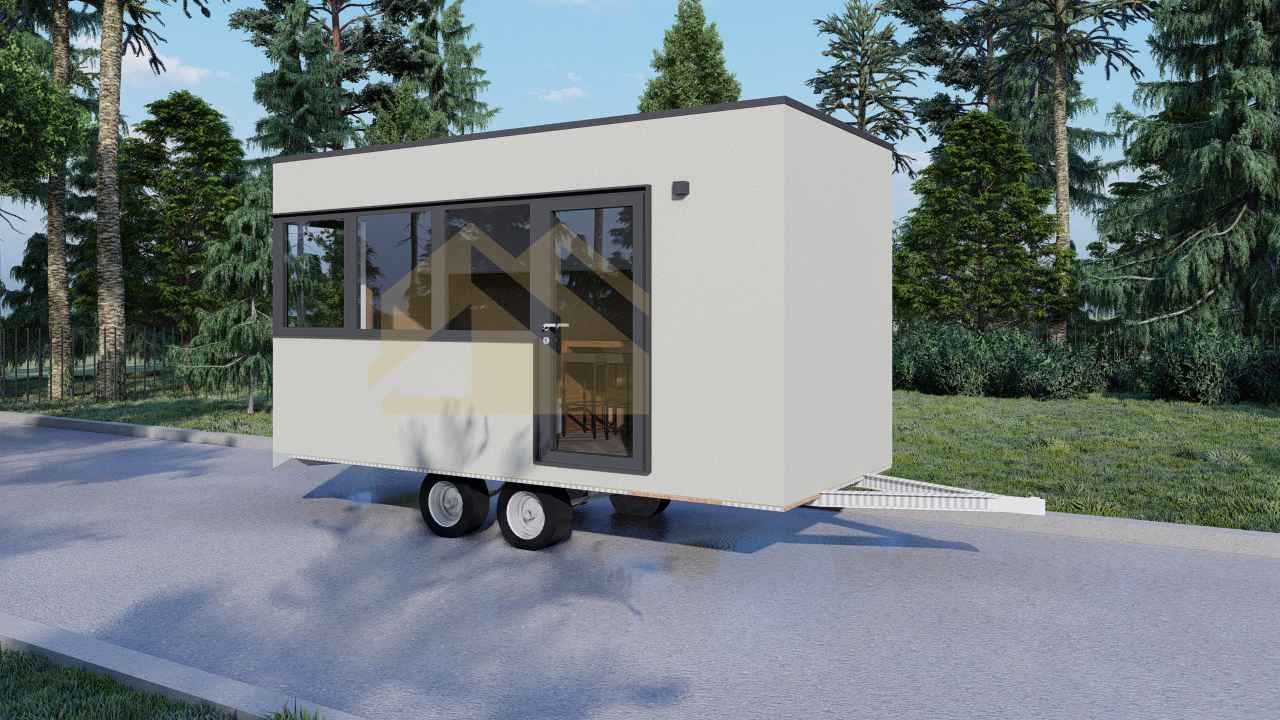 Mobil Home Aislada Matera, 9 m² by Casitas Prefabricadas — image 3