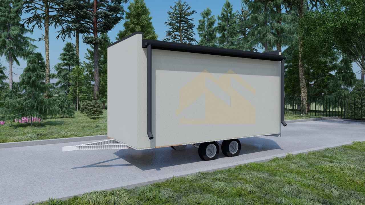 Mobil Home Aislada Matera, 9 m² by Casitas Prefabricadas — image 4