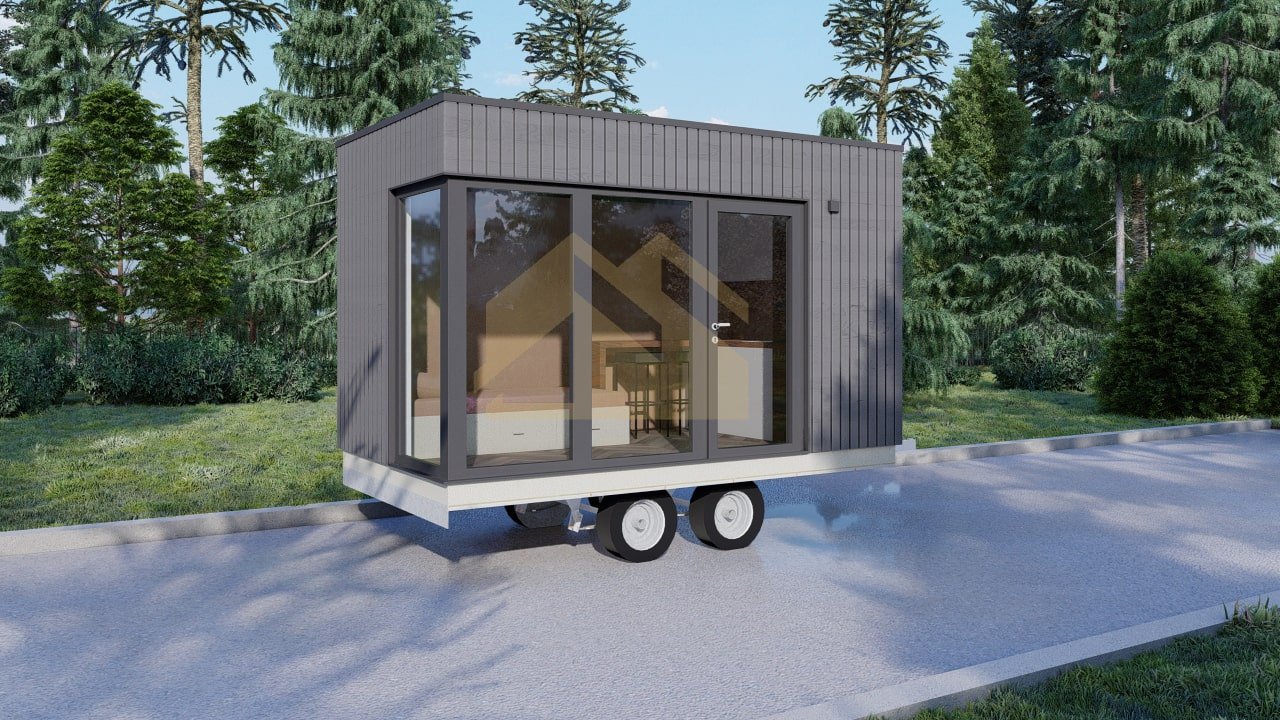 Mobil Home Aislada Ortona, 7 m² by Casitas Prefabricadas — image 1