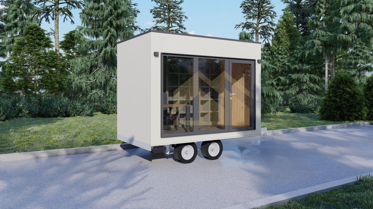 Mobil Home Aislada Peskara, 6 m² by Casitas Prefabricadas — image 1