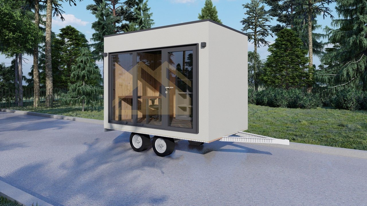 Mobil Home Aislada Peskara, 6 m² by Casitas Prefabricadas — image 3