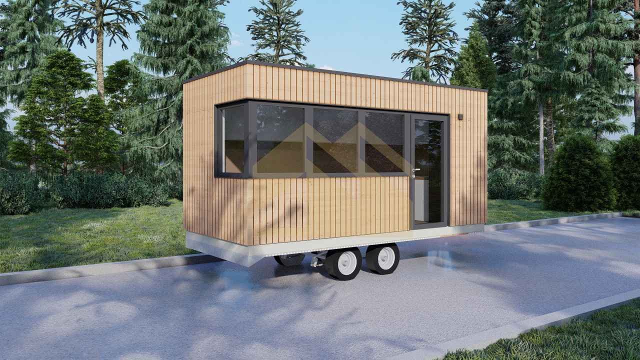 Mobil Home Aislada Taranto, 9 m² by Casitas Prefabricadas — image 1