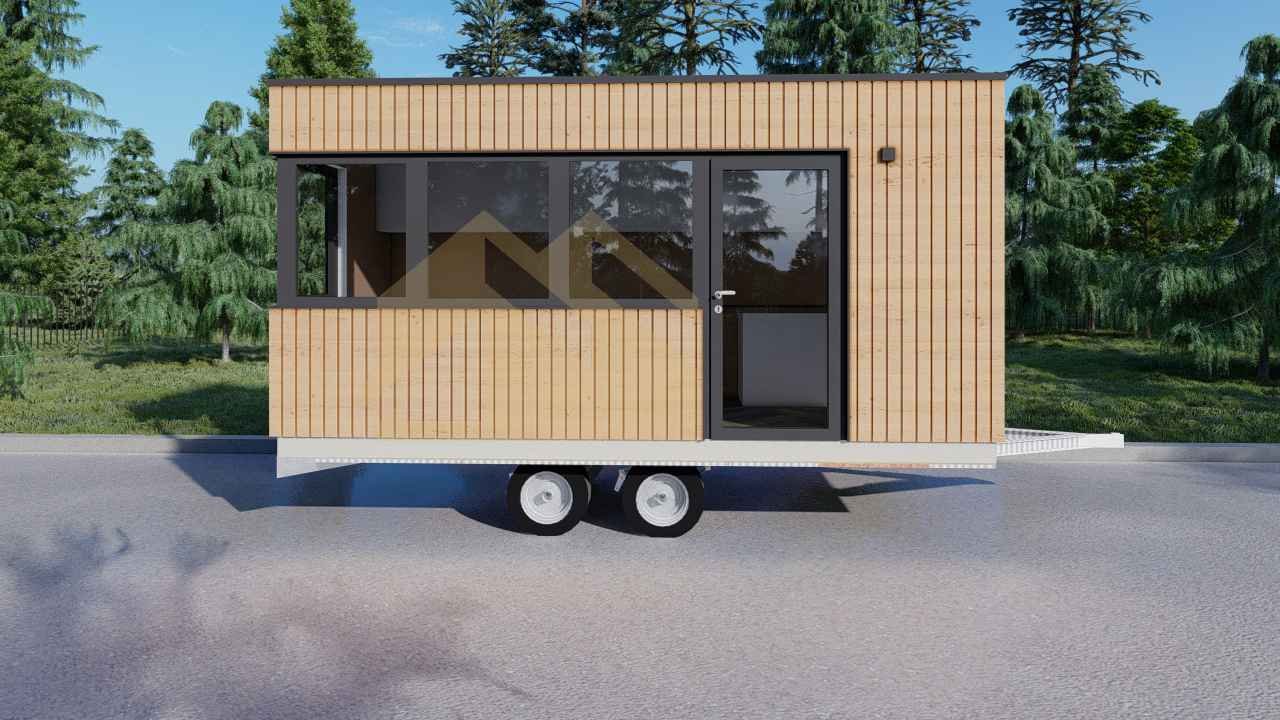Mobil Home Aislada Taranto, 9 m² by Casitas Prefabricadas — image 2