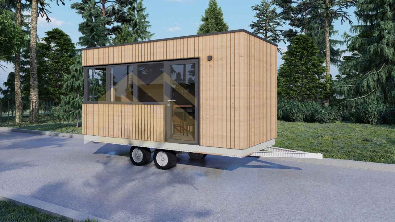 Mobil Home Aislada Taranto, 9 m² by Casitas Prefabricadas — image 3