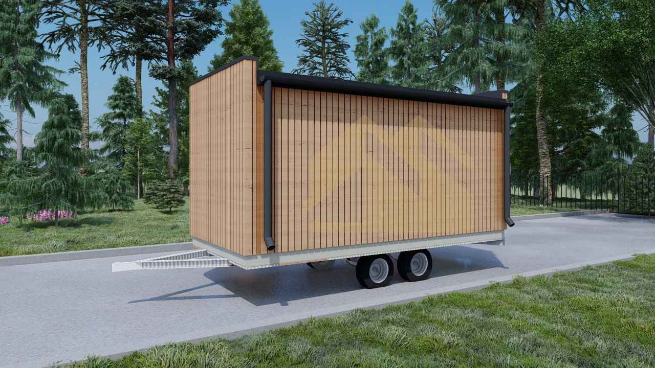 Mobil Home Aislada Taranto, 9 m² by Casitas Prefabricadas — image 4