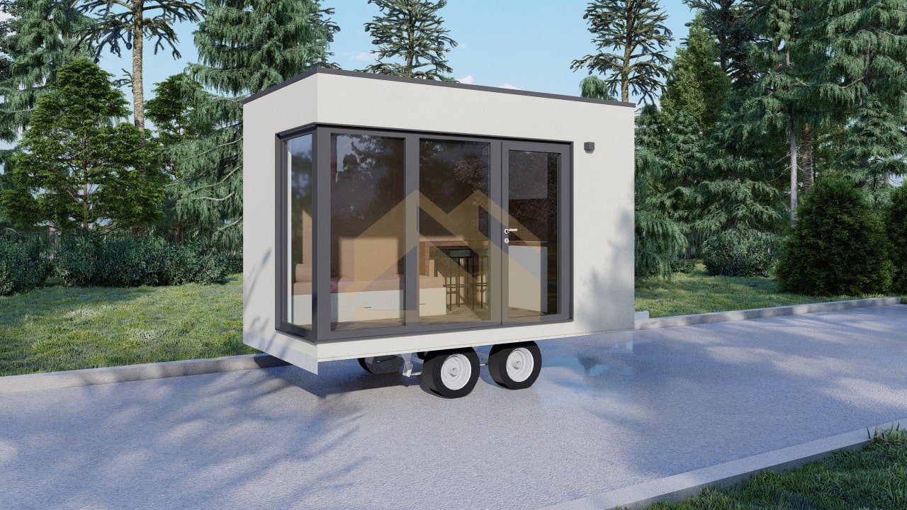 Mobil Home Aislada Termoli, 7 m² by Casitas Prefabricadas — image 1