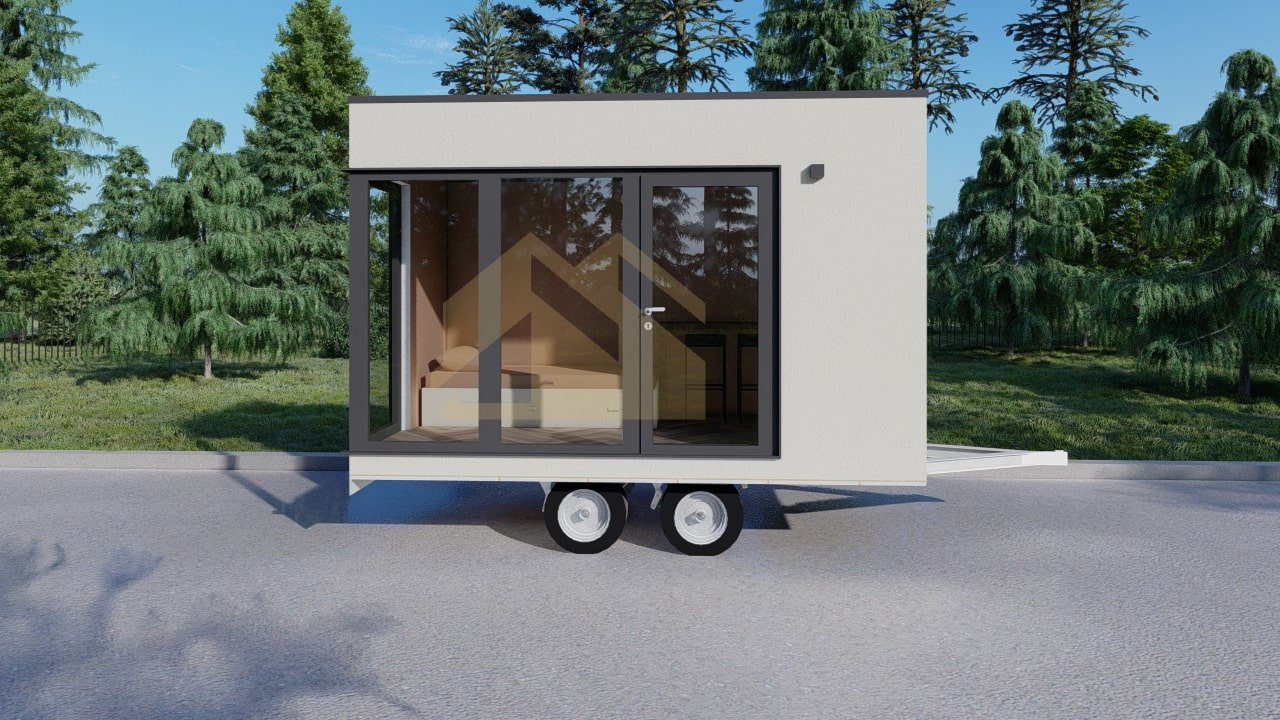 Mobil Home Aislada Termoli, 7 m² by Casitas Prefabricadas — image 2