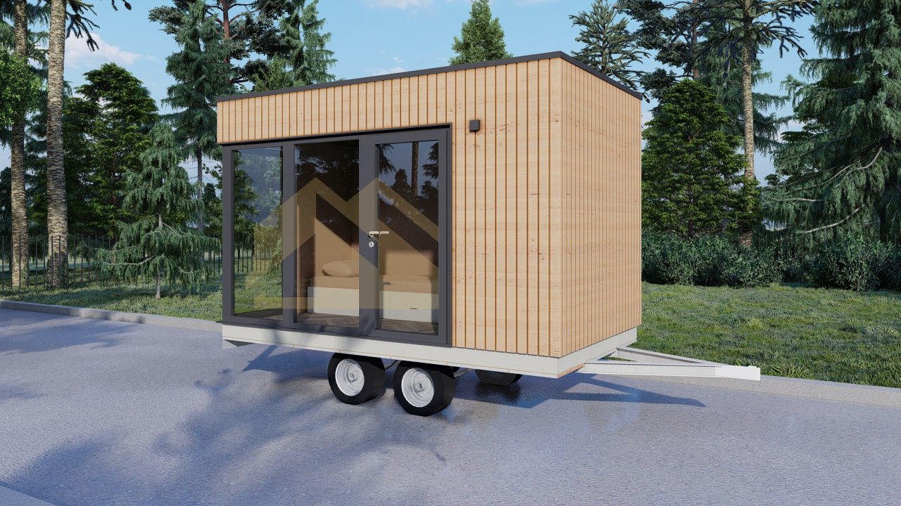 Mobil Home Aislada Vasto, 7 m² by Casitas Prefabricadas — image 3