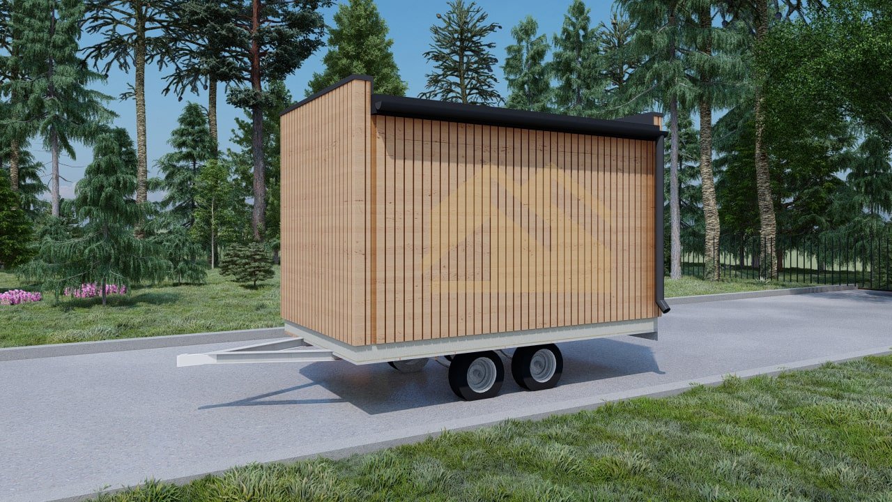 Mobil Home Aislada Vasto, 7 m² by Casitas Prefabricadas — image 4