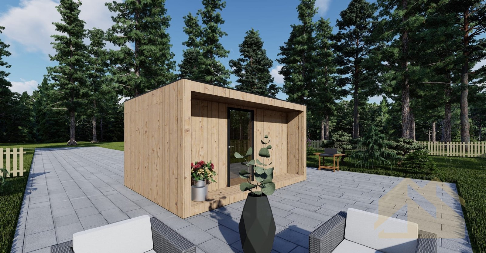 Mobil Home SIP Alofi, 12 m² by Casitas Prefabricadas — image 2