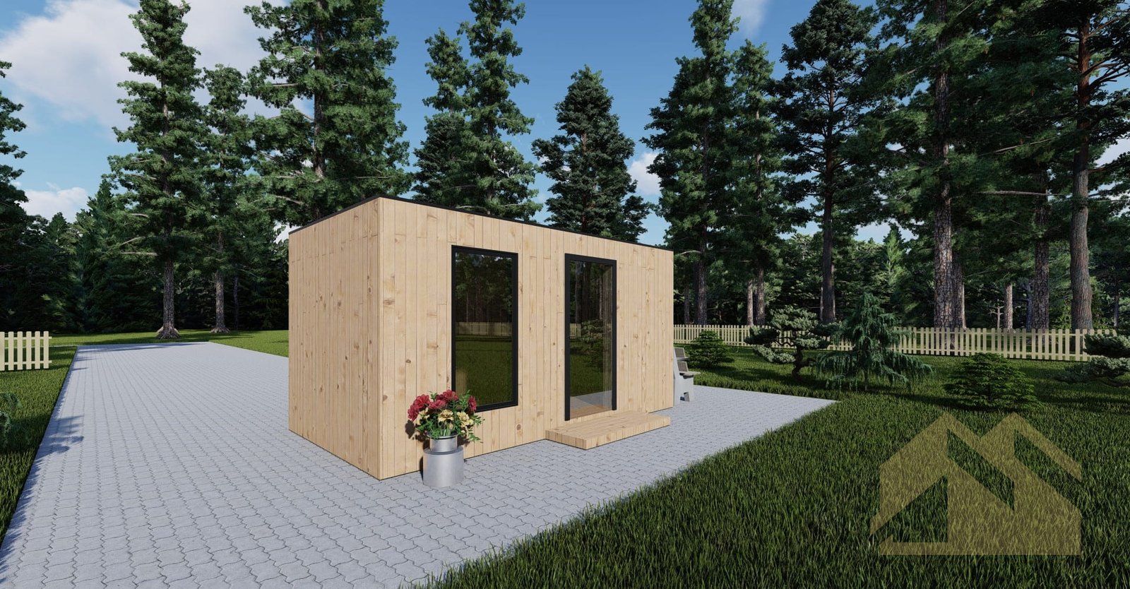 Mobil Home SIP Amman, 12 m² by Casitas Prefabricadas — image 2