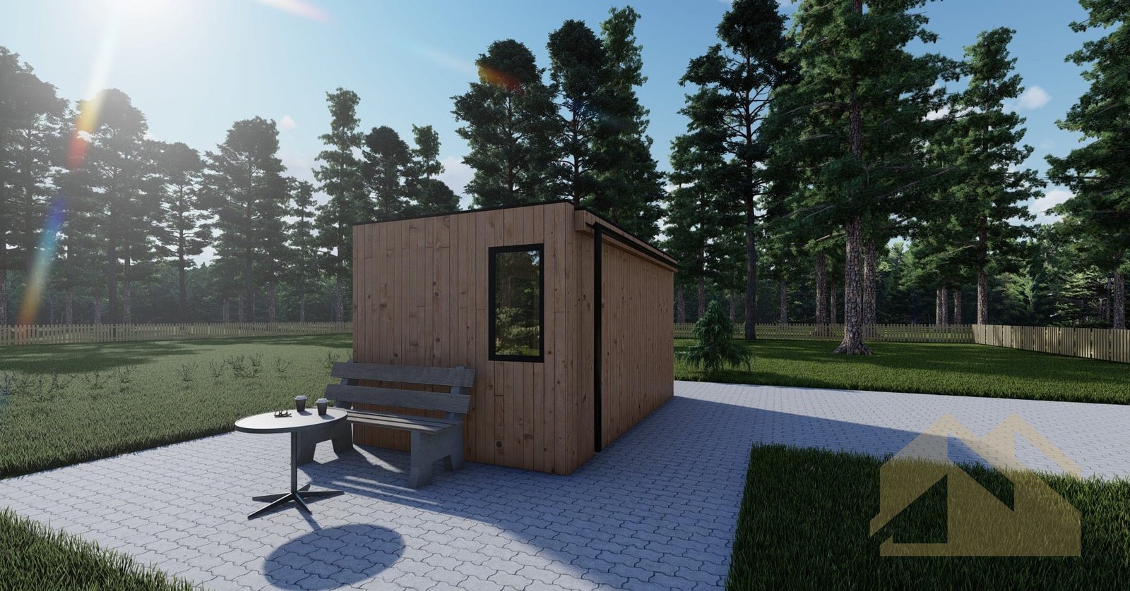 Mobil Home SIP Amman, 12 m² by Casitas Prefabricadas — image 3