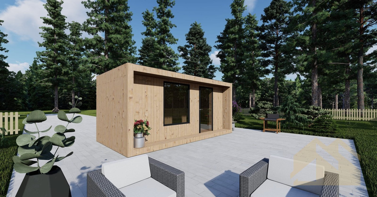 Mobil Home SIP Bilbao, 11 m² by Casitas Prefabricadas — image 1