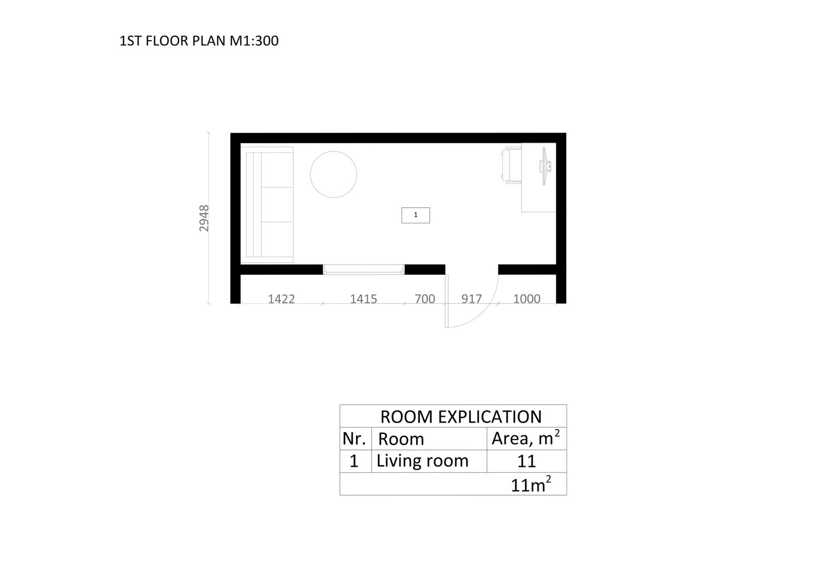 Mobil Home SIP Bilbao, 11 m² by Casitas Prefabricadas — image 5