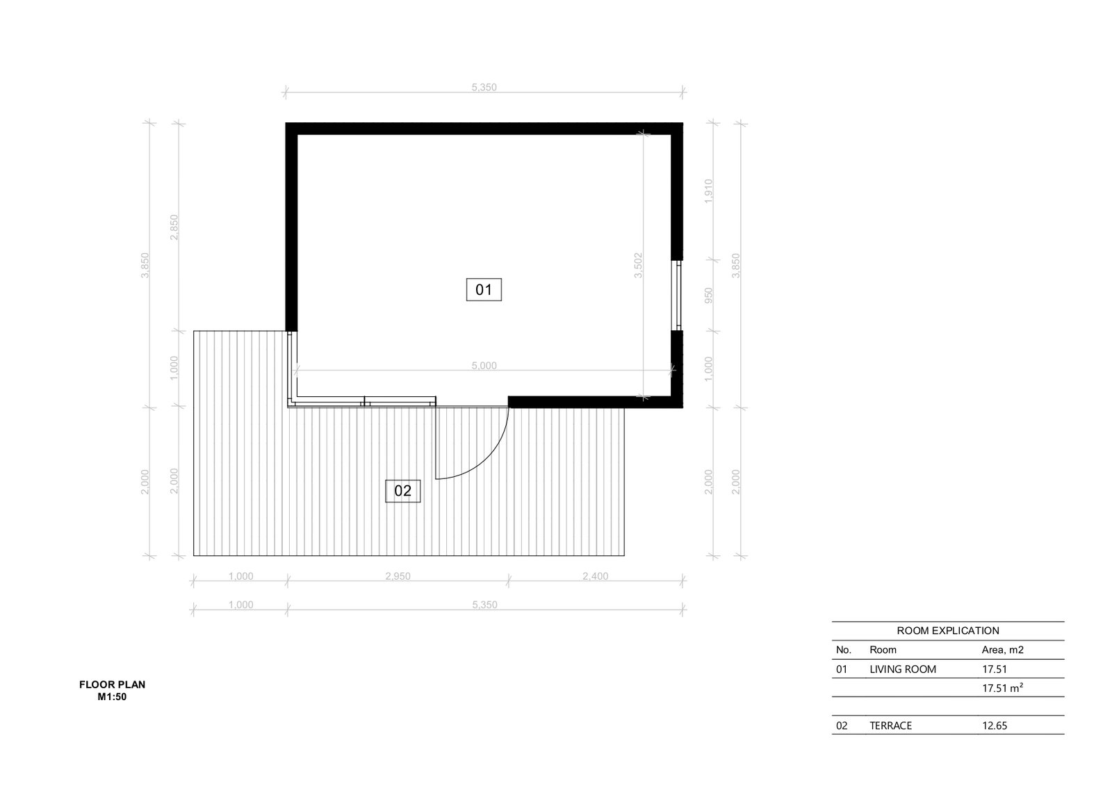 Mobil Home SIP Murcia, 17.5 m² by Casitas Prefabricadas — image 5