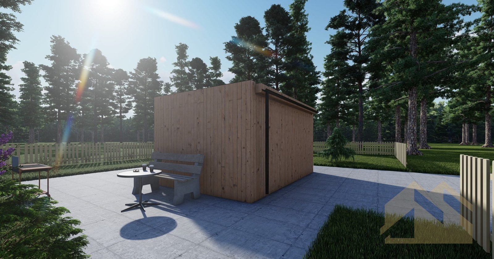 Mobil Home SIP Otava, 15 m² by Casitas Prefabricadas — image 3