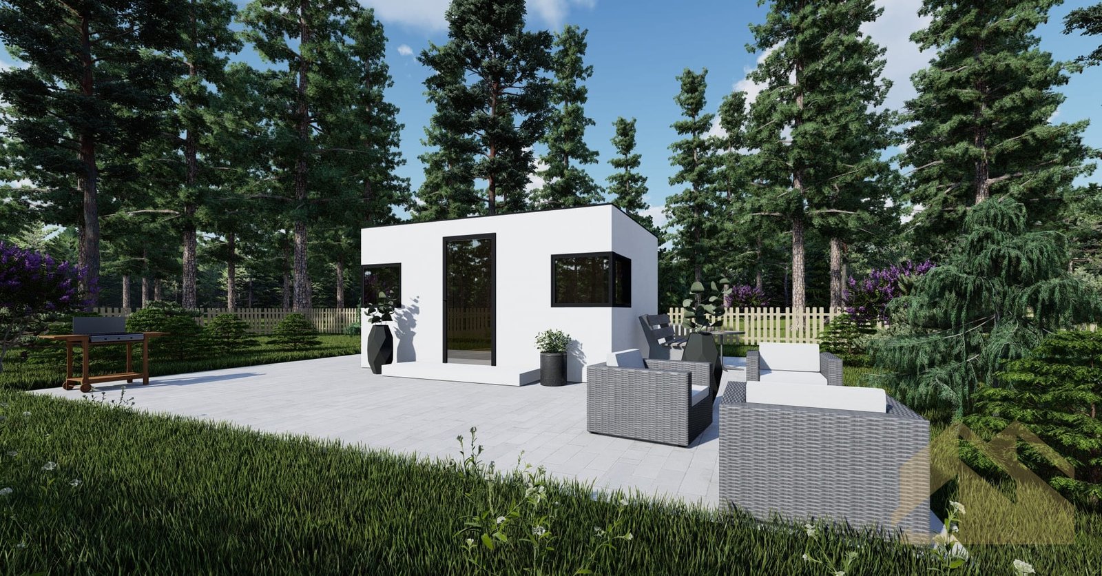 Mobil Home SIP Santander, 15 m² by Casitas Prefabricadas — image 1
