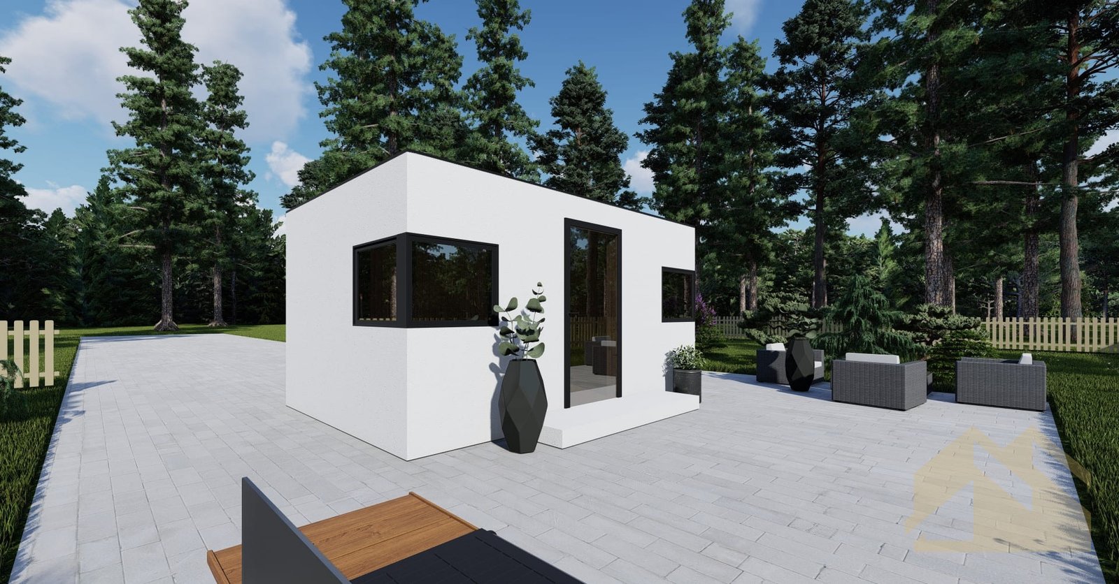 Mobil Home SIP Santander, 15 m² by Casitas Prefabricadas — image 2