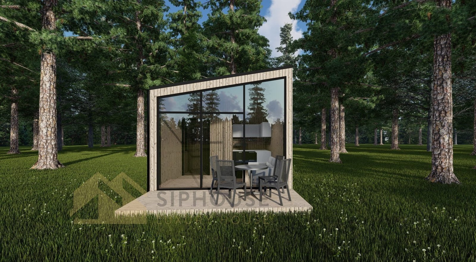 Mobile Home Bissau, 14 m² by Casitas Prefabricadas — image 1