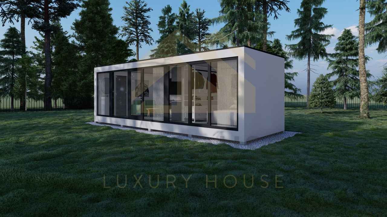 Modern Tiny House Palmas, 23 m² by Casitas Prefabricadas — image 2