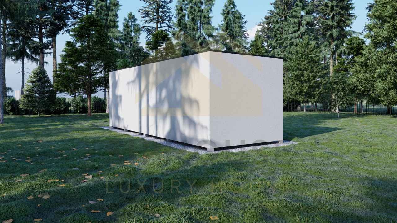 Modern Tiny House Palmas, 23 m² by Casitas Prefabricadas — image 4