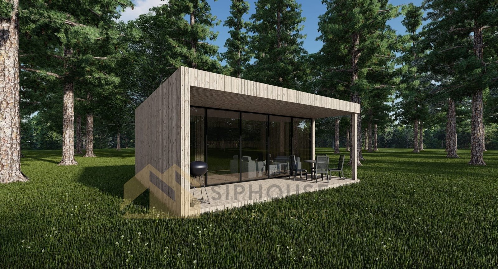 Modular Home Ankara, 40 m² by Casitas Prefabricadas — image 1